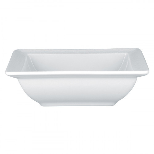Saladier carré blanc porcelaine 14 cm Charm Rak