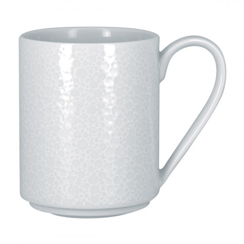 Mug empilable rond blanc porcelaine 36 cl Ø 8 cm Charm Rak