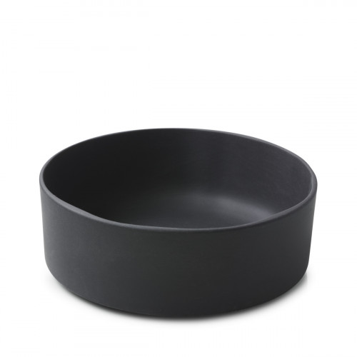 Coupelle rond noir porcelaine culinaire Ø 7 cm Caractère Revol