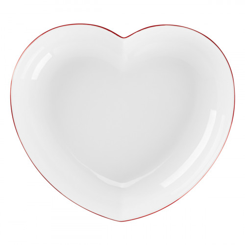 Assiette creuse blanc porcelaine 28,2x25 cm Cliché Rak