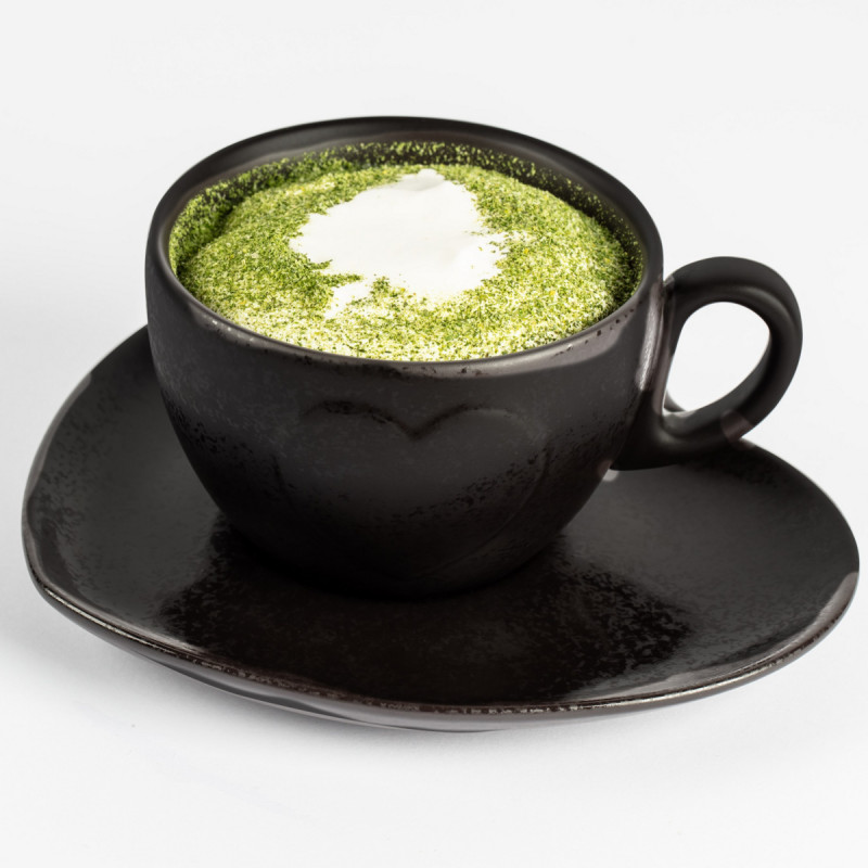 Tasse à café / thé rose porcelaine 23 cl Ø 9,4 cm Cliché Rak
