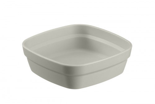 Ravier carré Blanc Coton fibre végétale 11 cm Liliroc Saint Romain