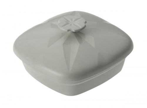 Couvercle pour ravier 25 cl Blanc Coton fibre végétale Liliroc Saint Romain