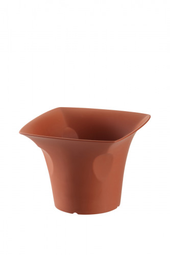 Saladier bol «&nbsp;gandot&nbsp;» terracotta fibre végétale 15,5 cm Liliroc Saint Romain