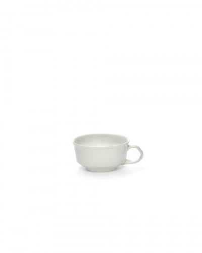 Tasse à espresso rond blanc porcelaine 10 cl Ø 8,8 cm Silhouette Serax