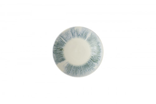 Assiette coupe creuse rond Blue porcelaine vitrifiée Ø 18,2 cm Lyra Churchill