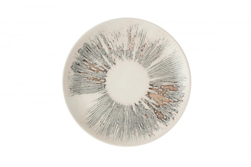 Assiette coupe plate rond Pink porcelaine vitrifiée Ø 28,8 cm Lyra Churchill
