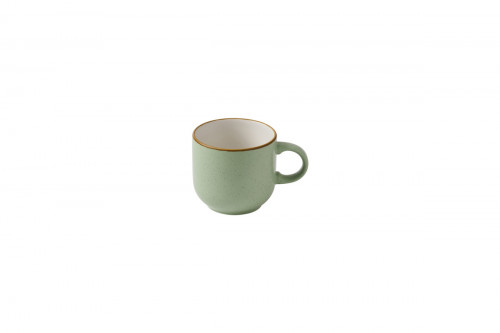 Mug rond Sage Green porcelaine vitrifiée 28 cl 8,5 cm Ø 8,5 cm Stonecast Churchill