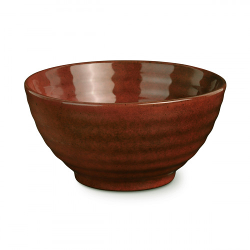 Bol à ramen rond bordeaux grès émaillé Ø 17,8 cm 17,8x17,8 cm Fuji Medard De Noblat