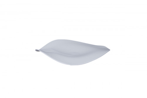 Assiette plate blanc porcelaine bone china Ø 25 cm Feelings Rak