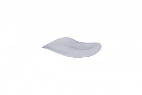 Assiette plate blanc porcelaine bone china 20 cm Feelings Rak