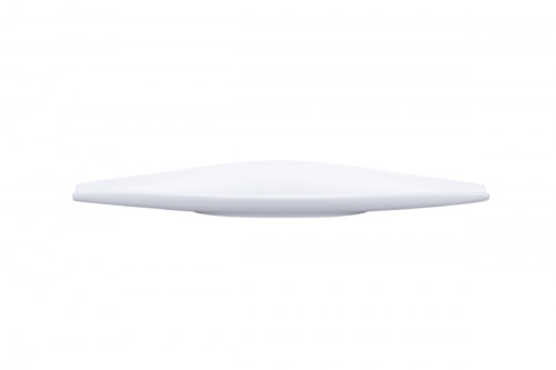 Assiette plate blanc porcelaine bone china 40 cm Feelings Rak