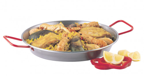 Plat à paëlla rond acier Ø 60 cm Lacor